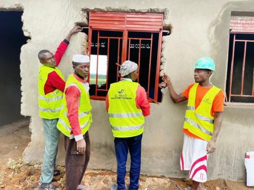 Kiburara Islamic school construction