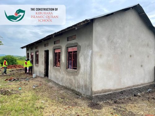Kiburara Islamic school construction